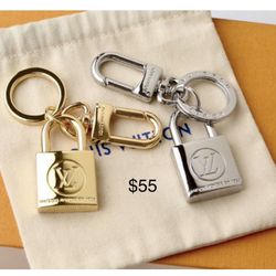 Louis Vuitton Lock Bag Charm Keychain