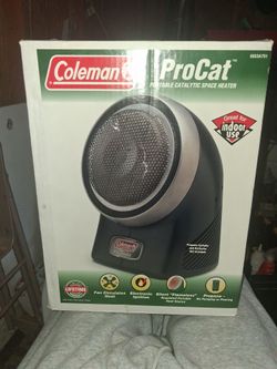 Coleman portable catalytic space heater(trades ok)