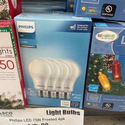 Philips 75w Light Bulbs 