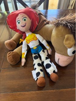 Disney Toy Story Jessie and Bullseye plush