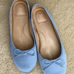 Powder Blue Flats
