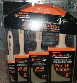4 PCs Paint Brush Set