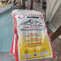 Pellet Stove pellets 6 bags 25 pounds 