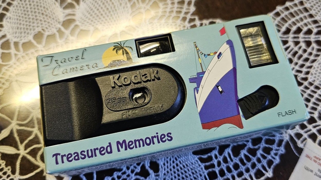 2 Never used Kodak 27 exposure 35mm single use camera with flash.