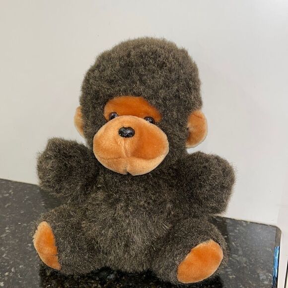 Monkey Puppet-Brown-Size 12”