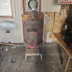 Vintage Wood Burning Stove.