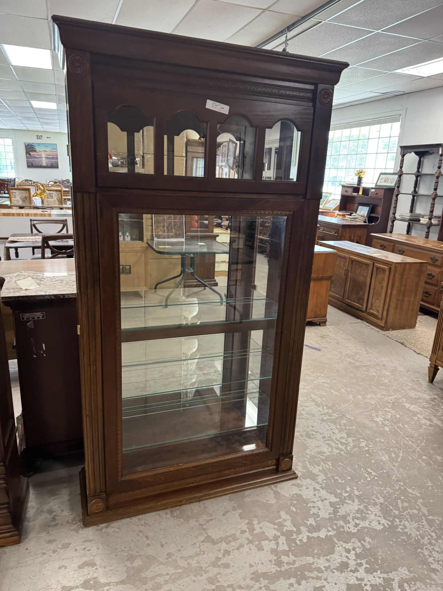 Curio Cabinet. 77/43/15
