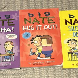 Big Nate- 3 Books 