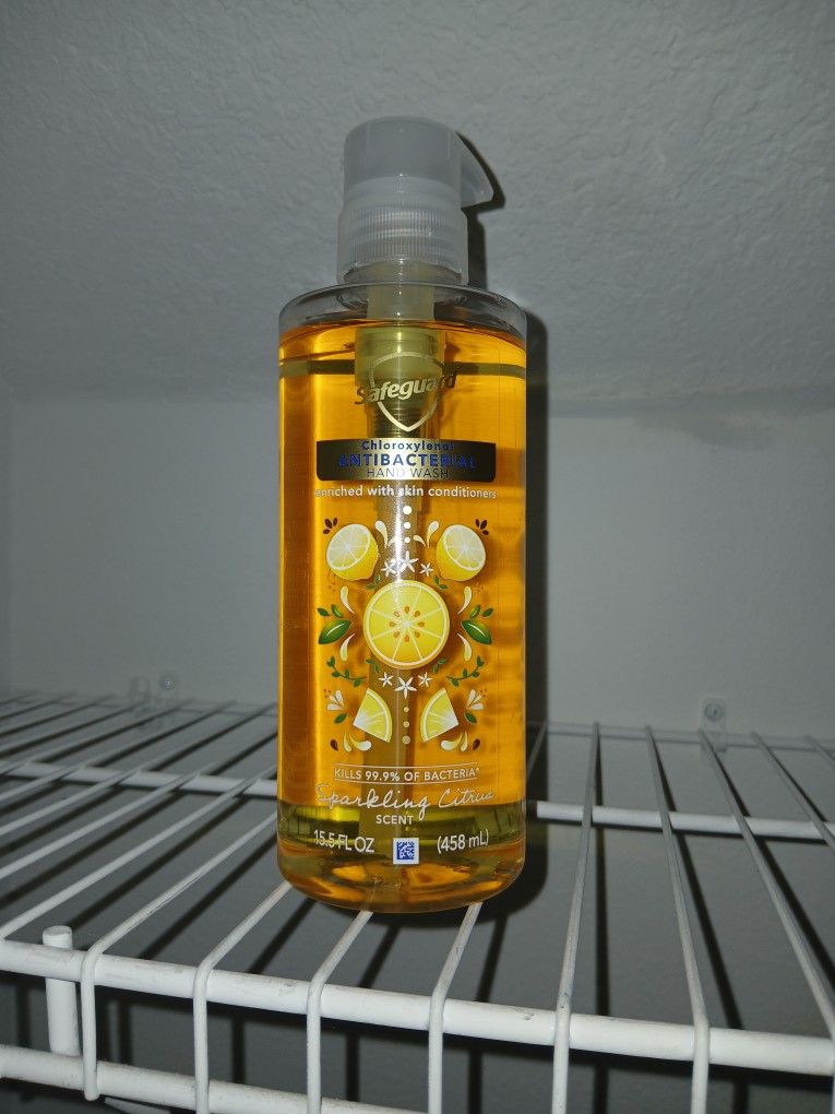 Safeguard Anti Bacterial Hand Soap Citrus Scent