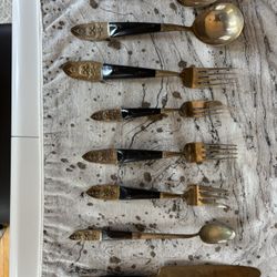 Philippine Brass Flatware 