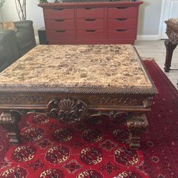 Coffee Table And 2 End Tables 