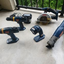 Set Of Ryobi Power Tools 