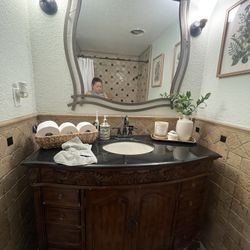 Mirror-Large iron 