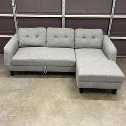 Sectional Sleeper Sofa / Pull Out Couch Bed with Chaise