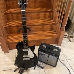 Gretsch Electromatic Guitar W/ Fender Amp