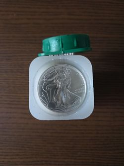 American Silver Eagles, Roll of 20 - 0.999% Silver