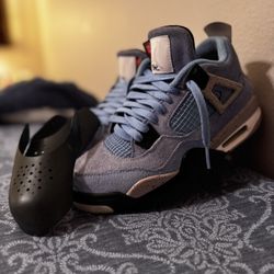 Original Original Jordan’s 4 Retro Unc’s With Crease Protectors Size 6y 