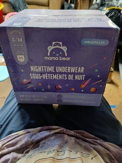 Brand New Box Of Nighttime Underwear For Girls 
