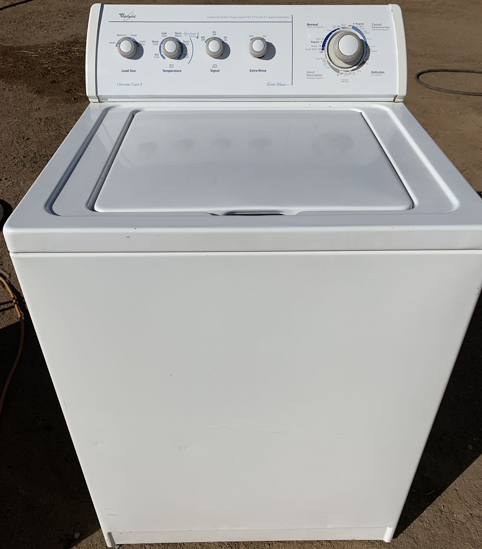 Whirlpool washer in good working condition 60 days warranty