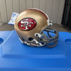 49ers Football Helmet Decor