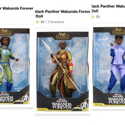 Wakanda Forever Fashion Dolls