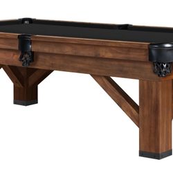 8ft Pool Table Brand New Legacy “Harpeth” Delivery & Installation with new felt included!!!