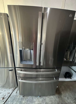 GE Profile French Door 4‑Door – Stainless + Water/Ice – Priced to move