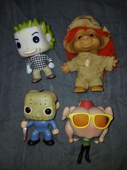 Mixed Lot of 4 Collectible Figures