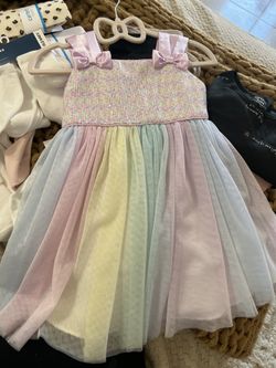 Rainbow Dress 2T