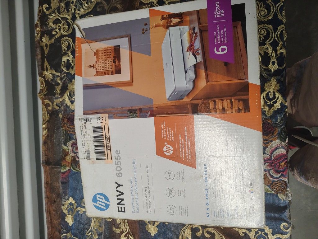 HP ENVY 6055e All-in-One Printer Print, Copy,Scan