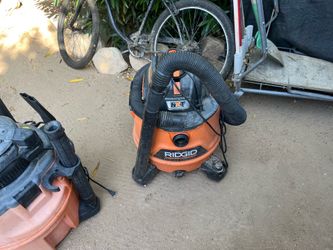 Ridgid shop vacs
