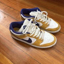 Size 10 Nike sb dunk Lazer Orange 