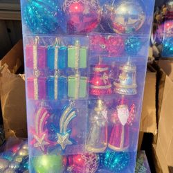 Christmas Decorations Ornaments Set 