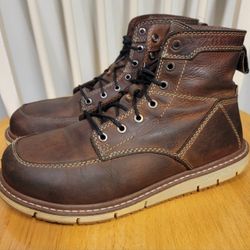 Keen Women's San Jose 6" Waterproof Steel Aluminum toe Boot Sz 8  / Trabajo botas