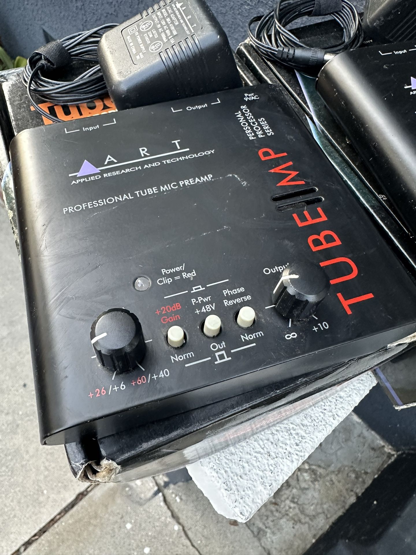 PAIR of Original ART Tube MP Mic Preamps