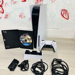 Sony PlayStation 5 - 825GB Bonus 1 Game , 1 Charger  ( Used Very New )