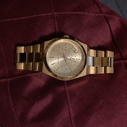 Gold Michael Kors Watch Ladies