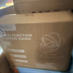 Bioby Multi-Function Electric Swing Black 