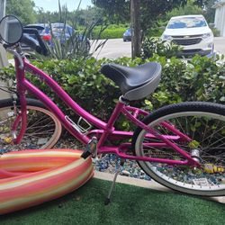 Pink Cruiser Bike 