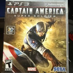 CIB PS3 Captain America Super Soldier