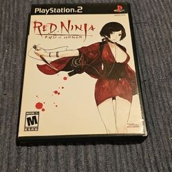 Ps2 Red Ninja
