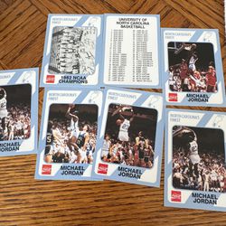 Michael Jordan assortment of trading cards