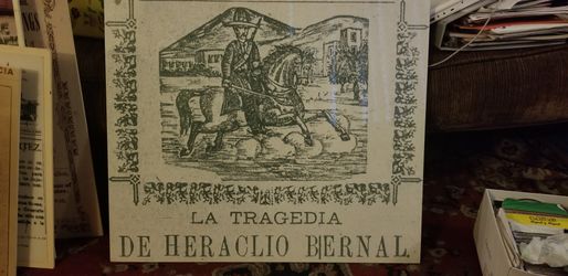 Authentic museum props from the exhibit "Corridos Sin Fronteras" from the Smithsonian. Make an offer. Perfect schools, offices, Chicano Studies.