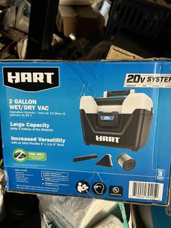 For Sale A Hart Vacuum 