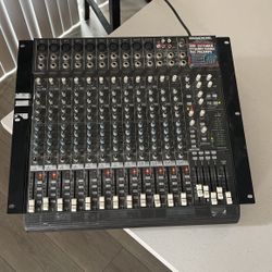 Mackie 1642-VLZpro 16 channel mic/line mixer with premium XDR  MIC preamplifiers