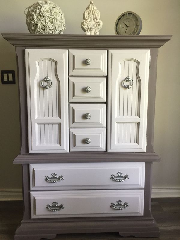 Vintage Broyhill Dresser Armoire For Sale In Lockport Il Offerup