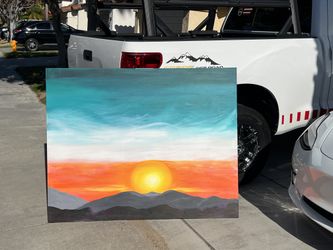 Giant Sunset Picture!