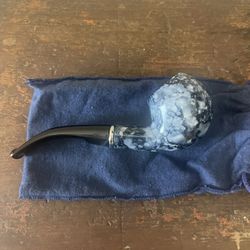 Handsome Tobacco Pipe With Its Case