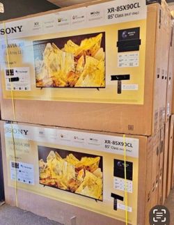 85 Sony smart 4K HDTV 120 Hz full array LED TV $55 down on financing free delivery six month warranty