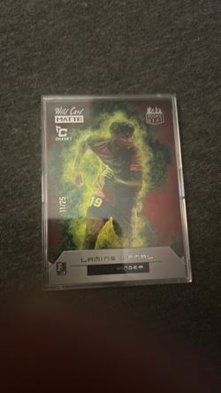 Lamine Yamal Wild Card Matte Rookie Heat 11/25